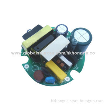 CE-/RoHS-certified open frame power supply, 12V, 50W